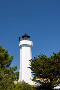 Phare du Grouin du Cou deniz feneri, Pays de la Loire, Fransa