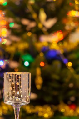 modern noel süslemesi Noel ağacı ile