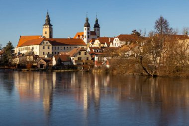 Telc, Unesco dünya mirası bölgesi, Güney Moravya, Çek Cumhuriyeti.