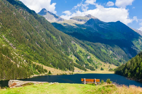 Alpine Mountain Lake Riesachsee Κοντά Στο Schladming Στην Αυστρία — Φωτογραφία Αρχείου