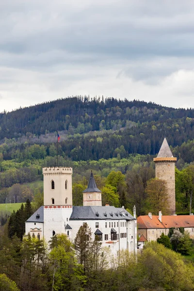 Rozmberk Nad Vltavou Slott Södra Böhmen Tjeckien — Stockfoto