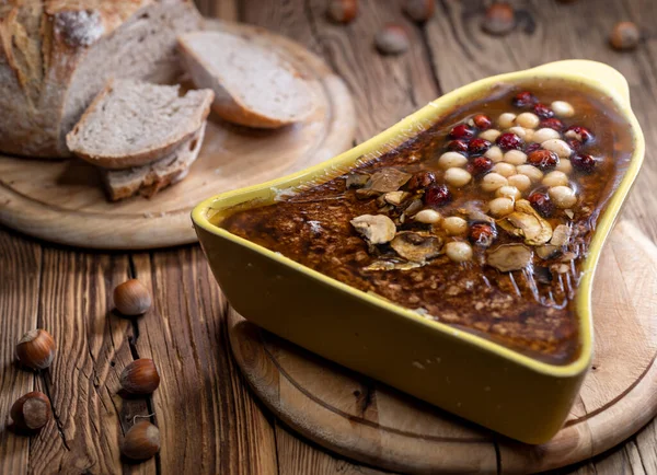 Rough Pate Hazelnuts Mushrooms — Stock Photo, Image