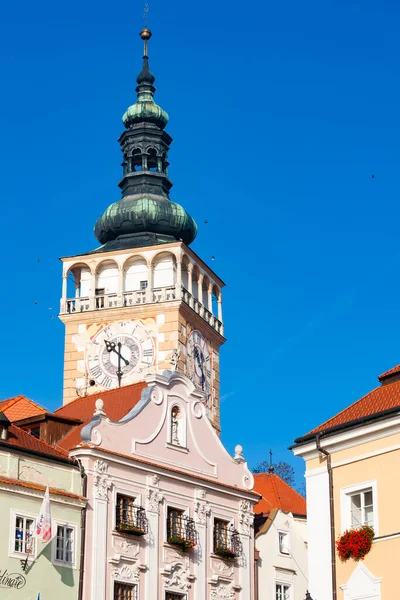 Stadt Mikulov Südmähren Tschechien — Stockfoto