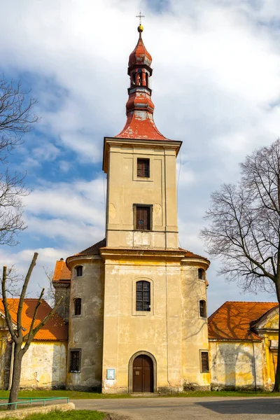 Igreja Virgem Maria Srrows Marianske Radcice República Checa — Fotografia de Stock