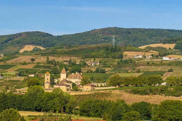 Kasteel Chateau Pierreclos Departement Saone Loire Bourgondië Frankrijk — Stockfoto