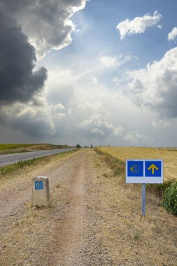 Santiago de Compostela yolu, İspanya