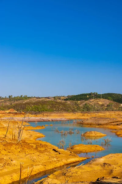 Eliminando Carga Ecológica Las Minas Cobre Más Antiguas Del Mundo — Foto de Stock