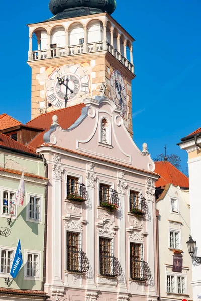 Stadt Mikulov Südmähren Tschechien — Stockfoto