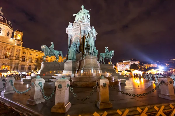 Statue Der Kaiserin Maria Theresia Wien Österreich — Stockfoto