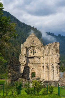 Aulps Abbey, Saint Jean d Aulps Aulps Vadisi, Haute Savoie, Fransa