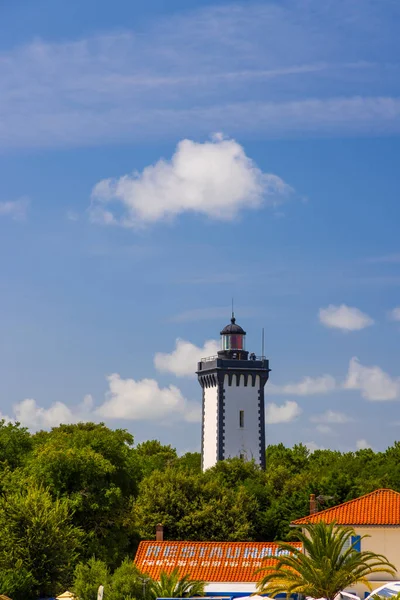 Grób Latarni Morskiej Verdon Sur Mer Gironde Akwitania Francja — Zdjęcie stockowe