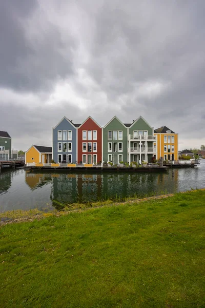 Σύγχρονη Αρχιτεκτονική Κατοικιών Στο Houten Ολλανδία — Φωτογραφία Αρχείου