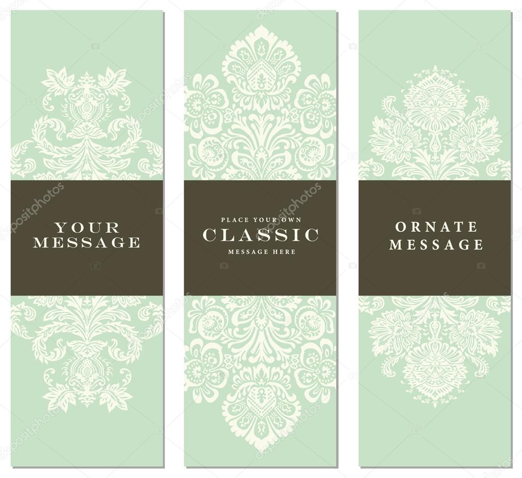 Vector Pastel Ornament Set