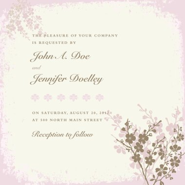 vektör pastel çiçek çerçeve