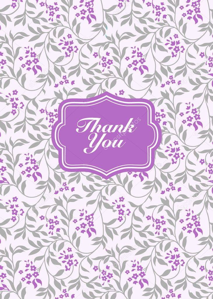 Vector Lilac Frame and Background