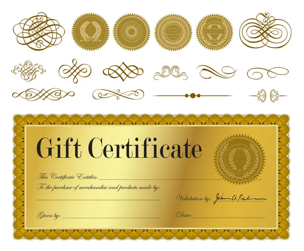 vektör altın sertifikası