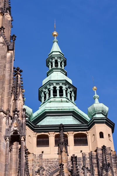 Cathedral cupola in Prague — Stock Photo, Image