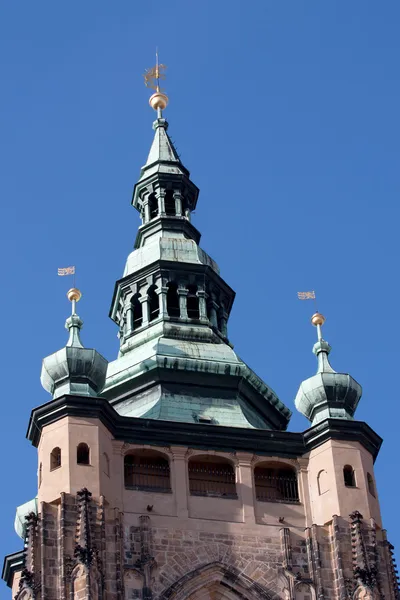 Cúpula catedral en Praga — Foto de Stock