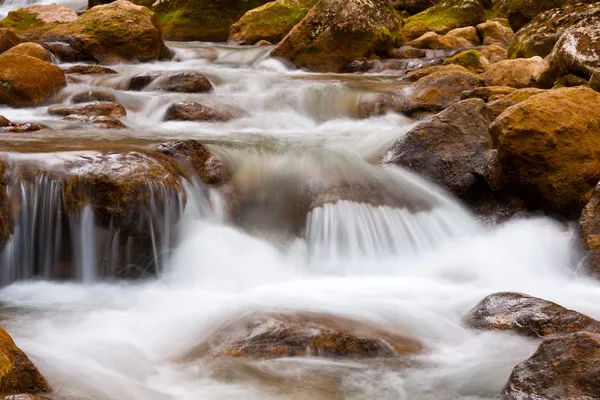 Cascade de rivière de montagne — Photo