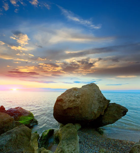 Kväll vid havet — Stockfoto