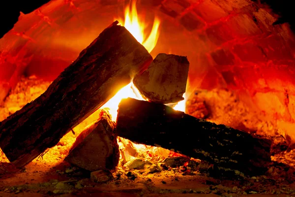 Fuego caliente — Foto de Stock