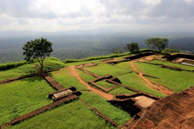 Sigiriya kaya üzerine