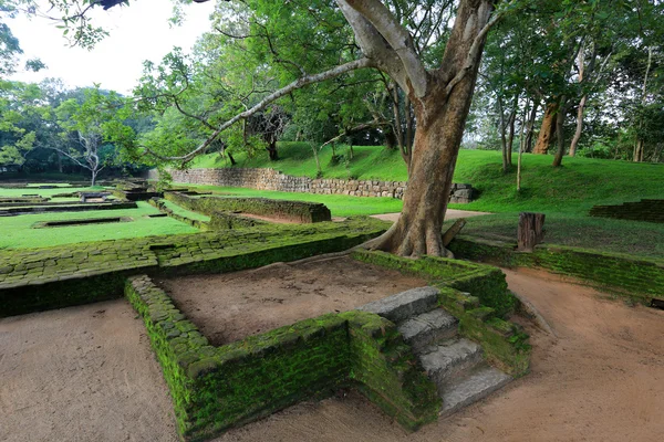 Ruiny zamku sigiriya — Zdjęcie stockowe