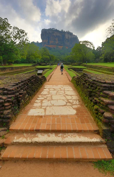 Camino al Castillo de Sigiriya —  Fotos de Stock