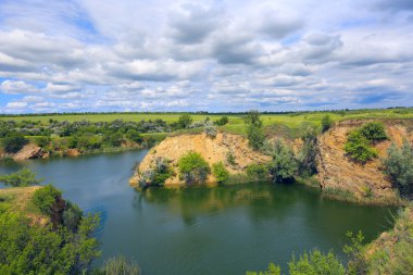 eski açık döküm gölde benim yer