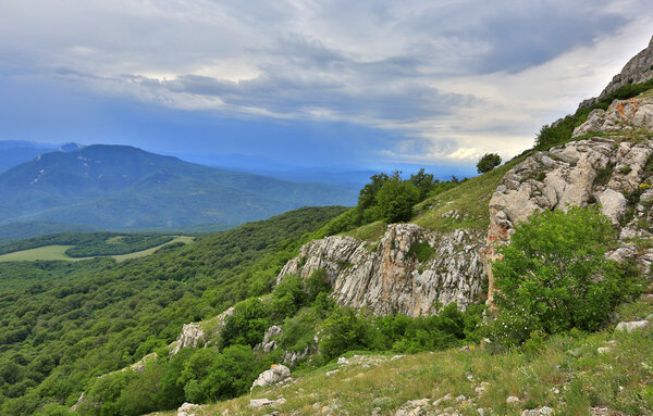 Nice crimean mountains 