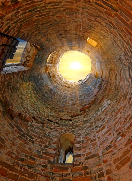 In old tower inside — Stock Photo, Image