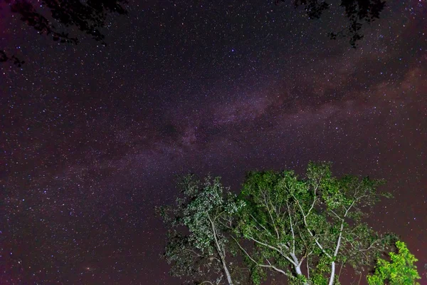 Galaxia Vía Láctea en el cielo cercano —  Fotos de Stock