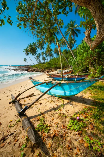 Praia tropical intocada — Fotografia de Stock