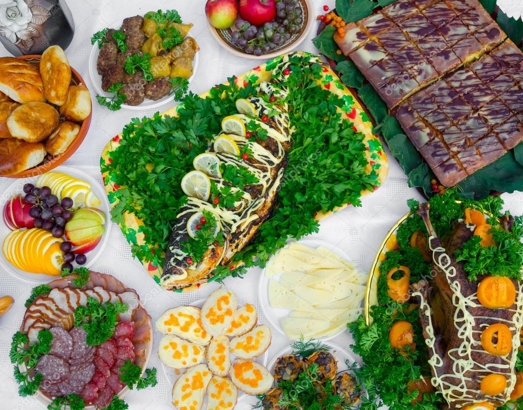 Traditional ukrainian food — Stock Photo © toxawww #13366476