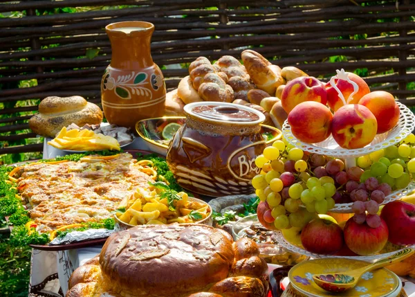 Traditionelle ukrainische Küche — Stockfoto