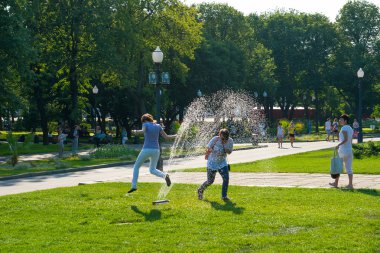 Gorki Parkı dinlenme