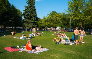 Gorki Parkı dinlenme