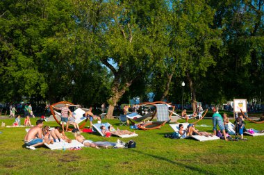 Gorki Parkı dinlenme