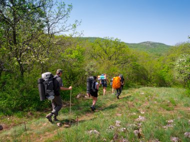 yürüyüş yürüyüş yapan grup