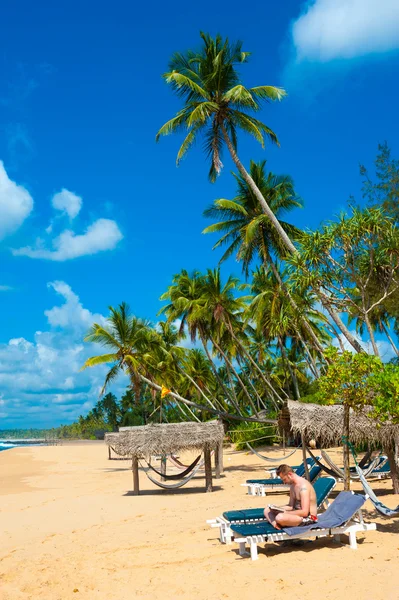 Spiaggia tropicale — Foto Stock