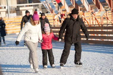 buz pateni pisti Gorki Parkı