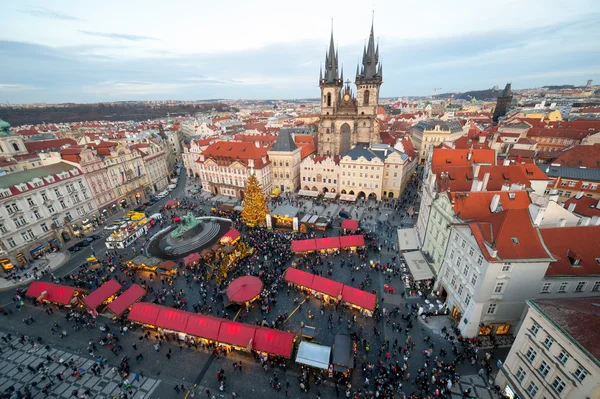Új év 2013 Prágában — Stock Fotó