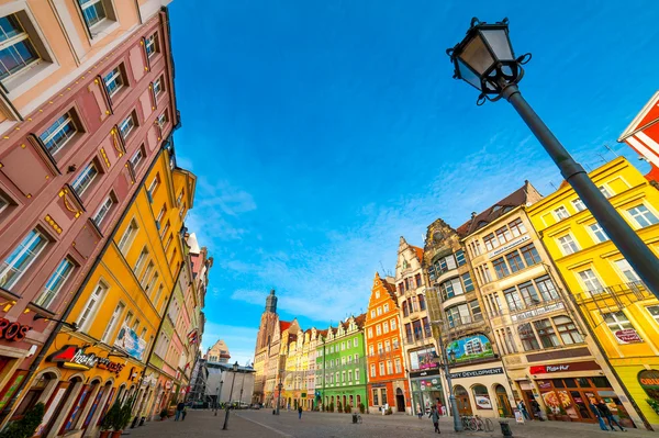 Plaza del mercado Wroclaw —  Fotos de Stock