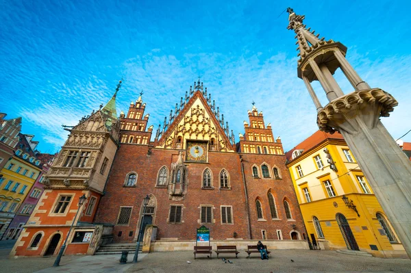 Old city hall in Wroclaw — Stock Photo, Image