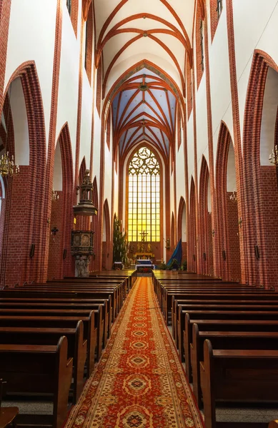 St. mary magdalene kyrka interiör — Stockfoto