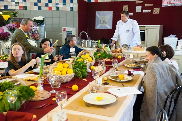 Clase de cocina "Sabor Lección número 5: Mariscos " — Foto de Stock