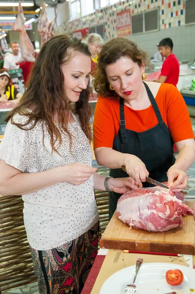 Cooking class "Taste Lesson - Beef" — Stock Photo, Image