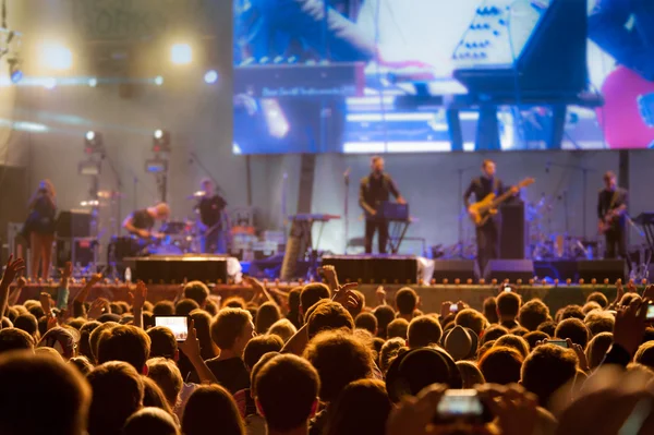 Festival de música en vivo al aire libre — Foto de Stock