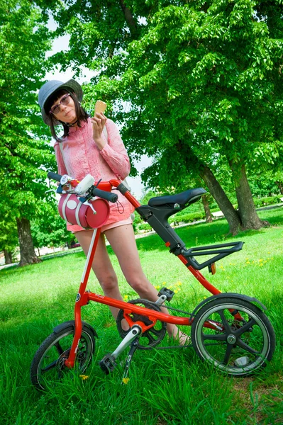 Tag der einheitlichen Fahrrad-Aktion — Stockfoto