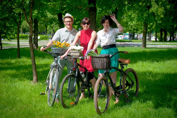 Dia da Ação Uniforme de Bicicleta — Fotografia de Stock